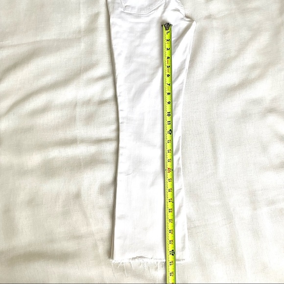 Madewell Cali Demi-Boot Jeans in Pure White - Picture 12 of 13